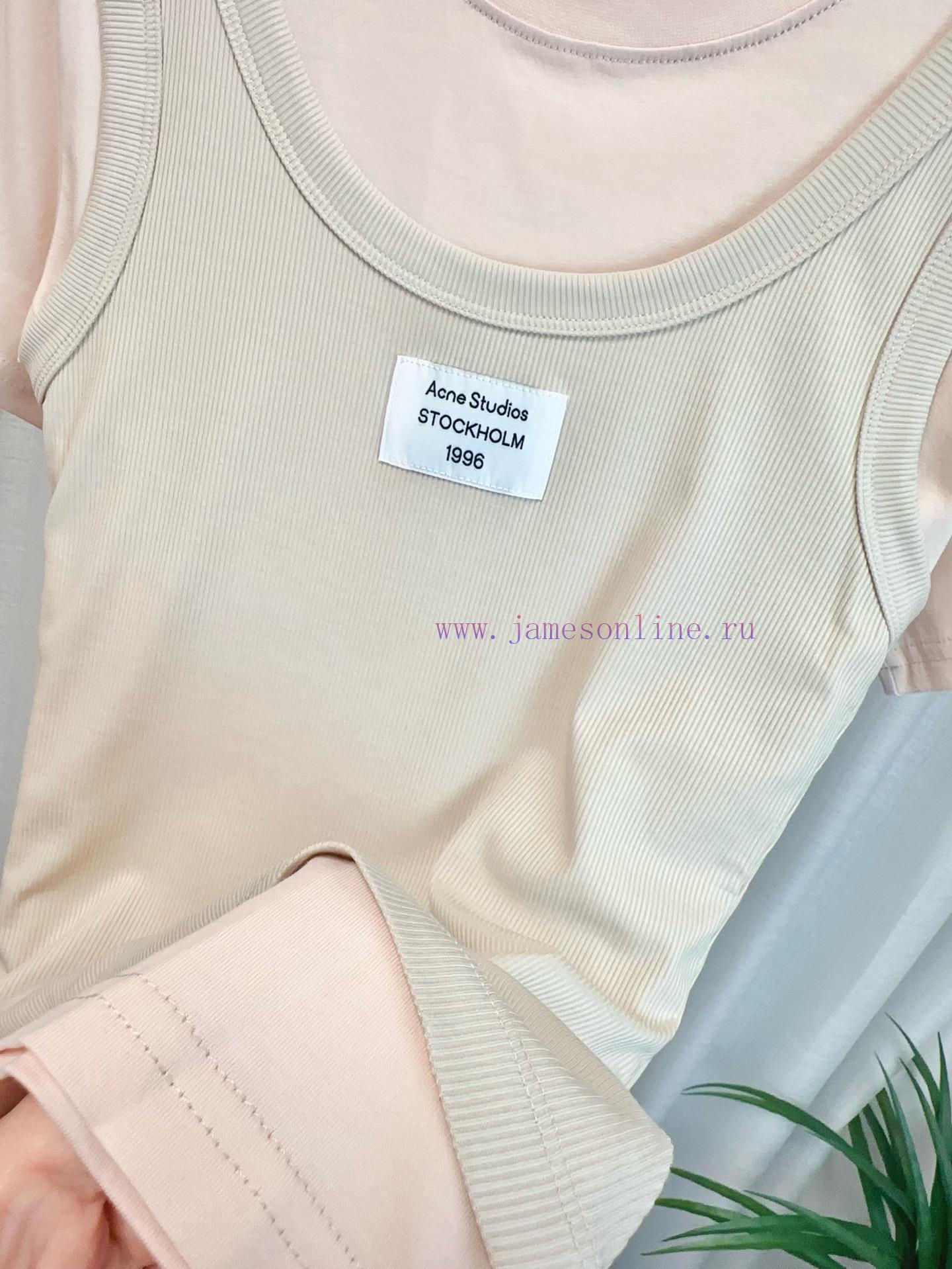 AC * E New Two-piece Set Logo T-shirt Shoulder Fixed Custom Pure Cotton Fabric Two-piece Set De o28yn2z4 - Image 9