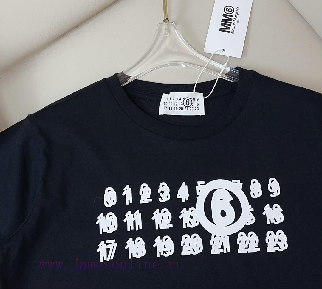 MM * New Printed Logo T-shirt Custom Pure Cotton Fabric Texture Soft And Comfortable Skin Frien vsjvial3 - Image 6