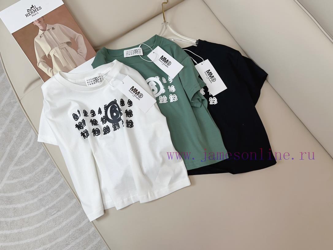 MM * New Printed Logo T-shirt Custom Pure Cotton Fabric Texture Soft And Comfortable Skin Frien vsjvial3 - Image 10