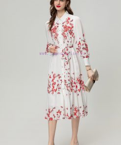 Dior's New Printed Long Dress Is Coming SoonImported Ultra Soft Fabric Hand Sewn Beads On The F ulxvnoi4