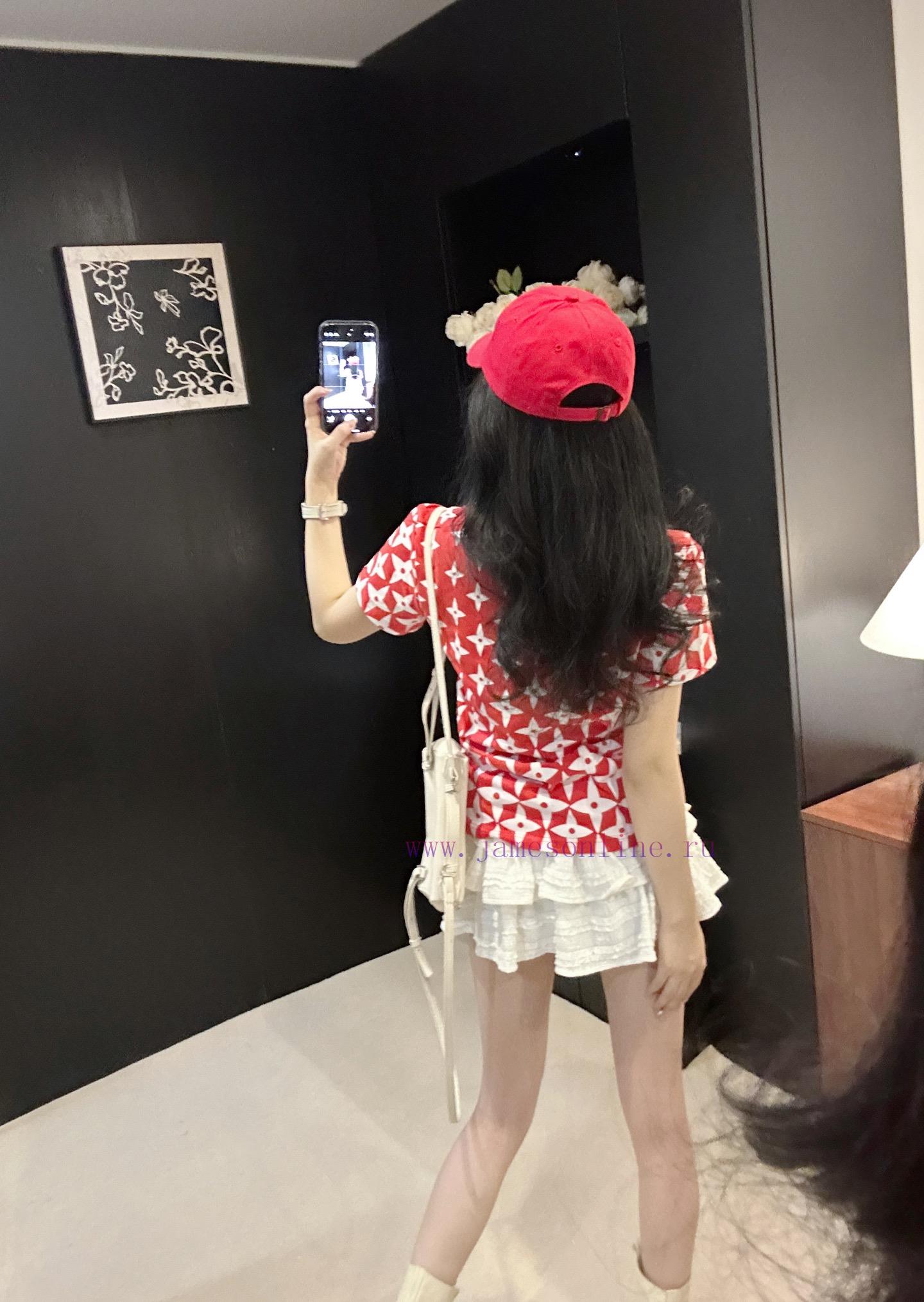 𝟐𝟎𝟐 5/Explosive Spot GoodsPrinted Chain ️ Short Sleeved Gradient Color Processing Presents A Th j5l19aun - Image 9