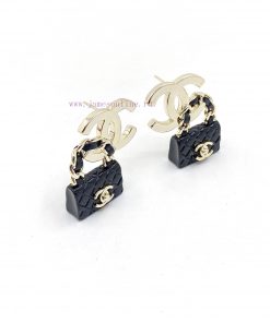 CH * Nel Black Bag Earrings Consistent ZP Brass MaterialUpdate Time: November 18 2023 By SK qda1js3n