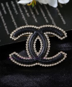 Chanel Autumn/Winter Collection Sheepskin Double C Diamond Brooch Is A Super Perfect Fashion El 6cx7sn4i