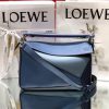 Loewe Bags Loєwє  Puzzle College Blue Color Small Edition~🧱 Latest Practices For Cabinet SynchronizationSy f3apcchl