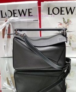 Loewe Bags Loєwє  Puzzle Gray Particle Pattern Small Size~🧱 Latest Practices For Cabinet SynchronizationSy xkko8av1