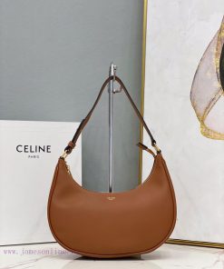 Loewe Bags C * ELINE 2021 SCELINE AVA TRIOMPHE Full Leather Handbag Vintage Underarm Bag Lisa Same Style 🤩 4fmr7bfx