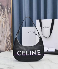 Loewe Bags C * ELINE 2021 SCELINE AVA TRIOMPHE Full Leather Handbag Vintage Underarm Bag Lisa Same Style 🤩 s6ozlwb3