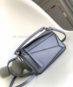 Loewe Bags Loe * We Popular Puzzle Mini Shipment Mini Geometry Is Made Of Classic Original Cowhide With He aifbihlv