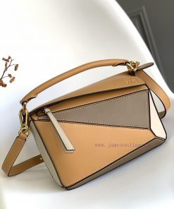 Loewe Bags Loe * We Popular Puzzle Small (small Size 24CM Shipped Small Geometric Bag Made Of Cowhide Inla ylrnc1le