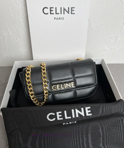 Loewe Bags CELINE New Product | MATELASS É MONOCHOM Small Quilted Sheepskin Leather Chain Horizontal Handb ue5cwrex