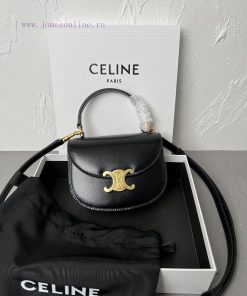 Loewe Bags CELINE-23 Early Spring New Product Mini Besace Smooth Cowhide Triumphal Arch BagLISA Arc De Tri bx2v1nk0