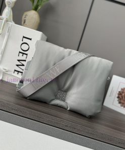 Loewe Bags . L ⊚℮ W ℮ Nylon Puffer Goya Postman Bag New ArrivesInspired By Goya's Aesthetics And Key Detai l7j5ygjh