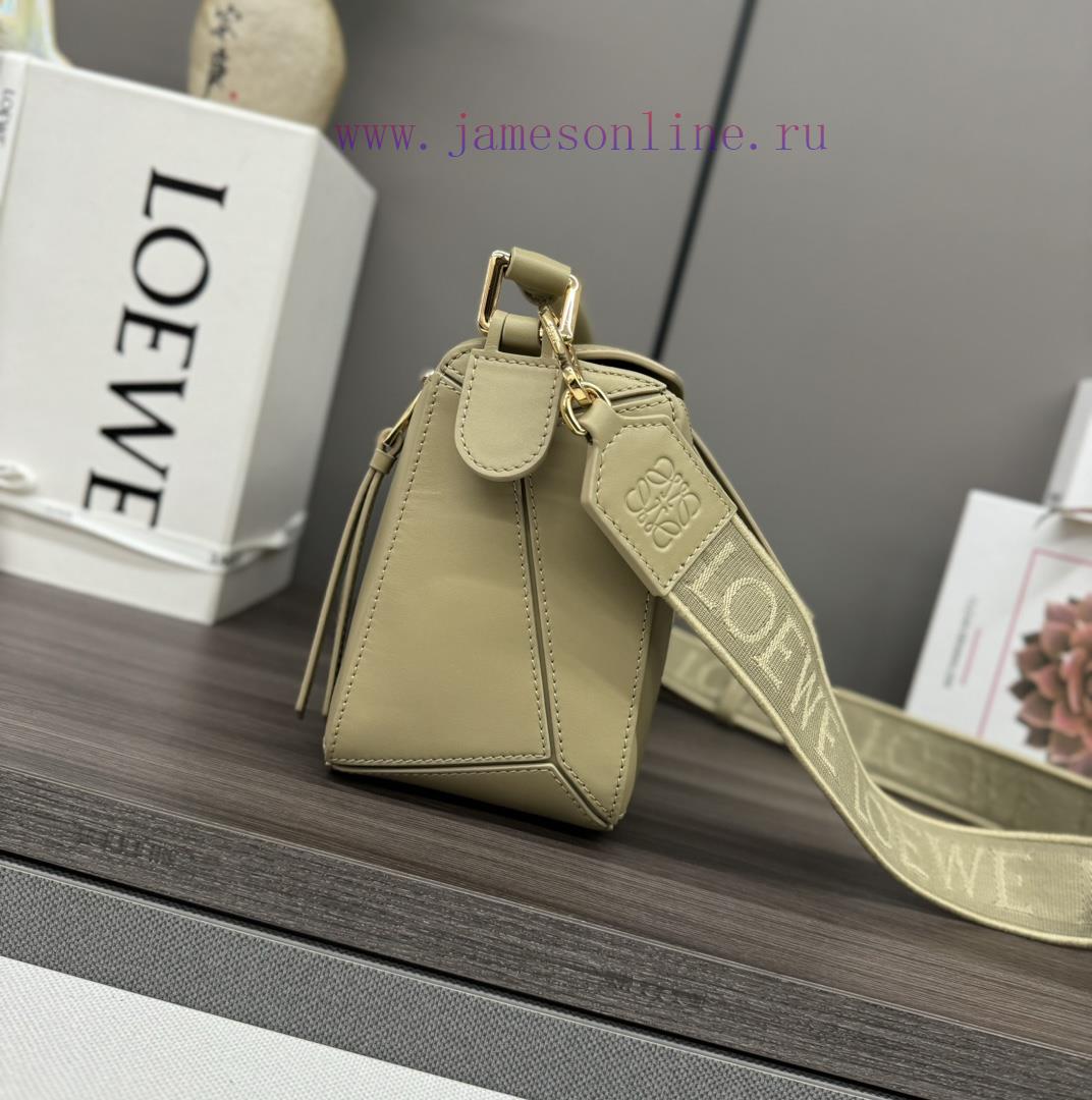 Loewe Bags L ⊚℮ W ℮ Small Satin Cowhide Puzzle Handbag ArrivedThe First Debut Handbag Launched By 𝑳 Home * u5zrgkxe - Image 3