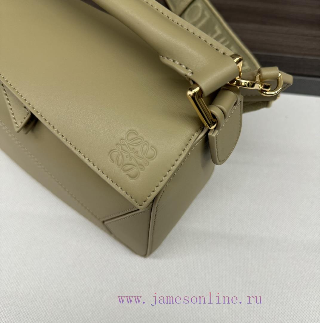 Loewe Bags L ⊚℮ W ℮ Small Satin Cowhide Puzzle Handbag ArrivedThe First Debut Handbag Launched By 𝑳 Home * u5zrgkxe - Image 6