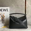 Loewe Bags ꫛꫀꪝOriginal Color Embossed Classic Black Color Received √The Simple And Atmospheric Geometric D 17rz6hnh