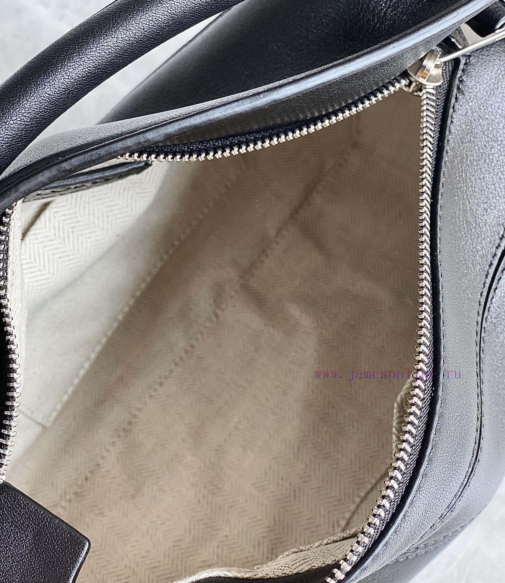 Loewe Bags Loєwє Puzzle .Black Plain Small Size~🧱 Latest Practices For Cabinet SynchronizationSynchronize 7z2a17pq - Image 9