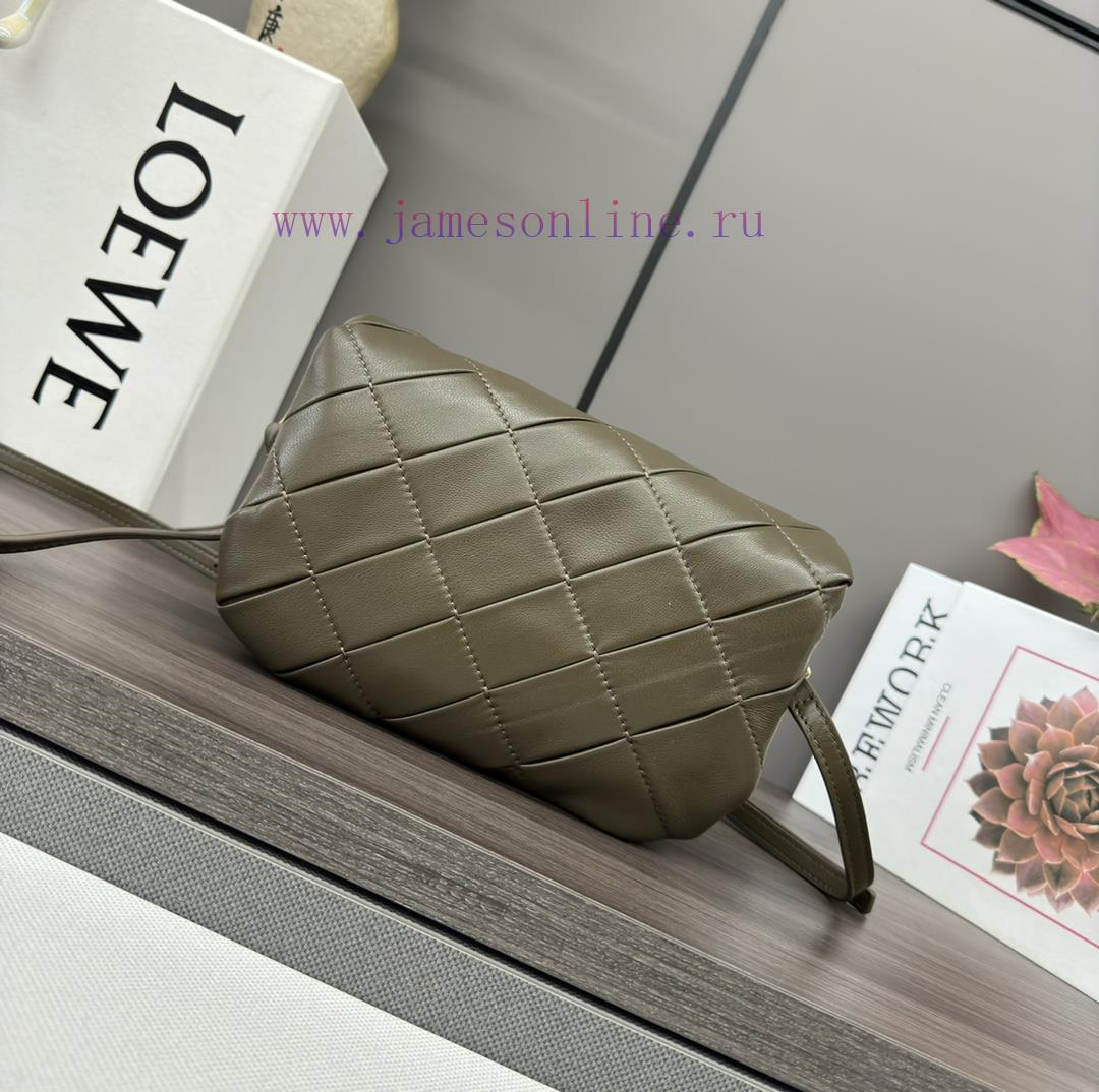 Loewe Bags The. LO ℮ W ℮ Pleated Shiny Nappa Goat Leather Puffer Goya Handbag Is Inspired By Goya Aestheti mypmts3a - Image 4