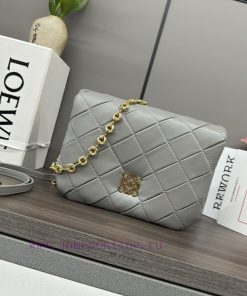 Loewe Bags The. LO ℮ W ℮ Pleated Shiny Nappa Goat Leather Puffer Goya Handbag Is Inspired By Goya Aestheti gfqgpsxj