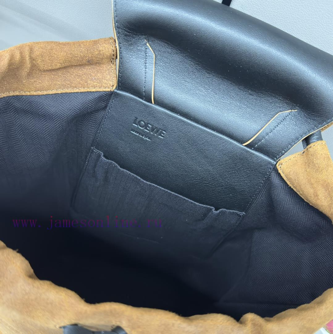 Loewe Bags The New Pressed Down Cotton Flamenco Backpack From Loewe Features A Streamlined And Practical D 9lyj1u59 - Image 9