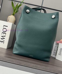 Loewe Bags The. LO ℮ W ℮ Soft Grain Cowhide Pebble Hobo Is A Minimalist Vertical Bag With A Dual Iconic An 7jfw63ra