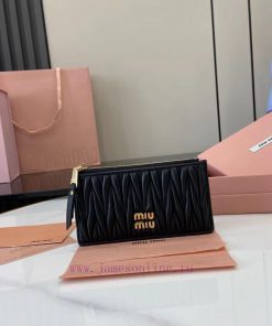 MiuMiu Bags The Latest Pocket Wallet Card Bag Comes With A Complete Set Of Original Packaging Featuring Top u5lljjgx