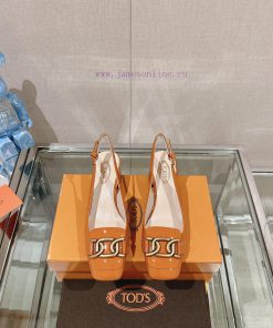 -24Ss Summer New TOD * Metal Buckle Thick Heel Back Air SandalsThis Design Has A Touch Of Retro 58goxg2u