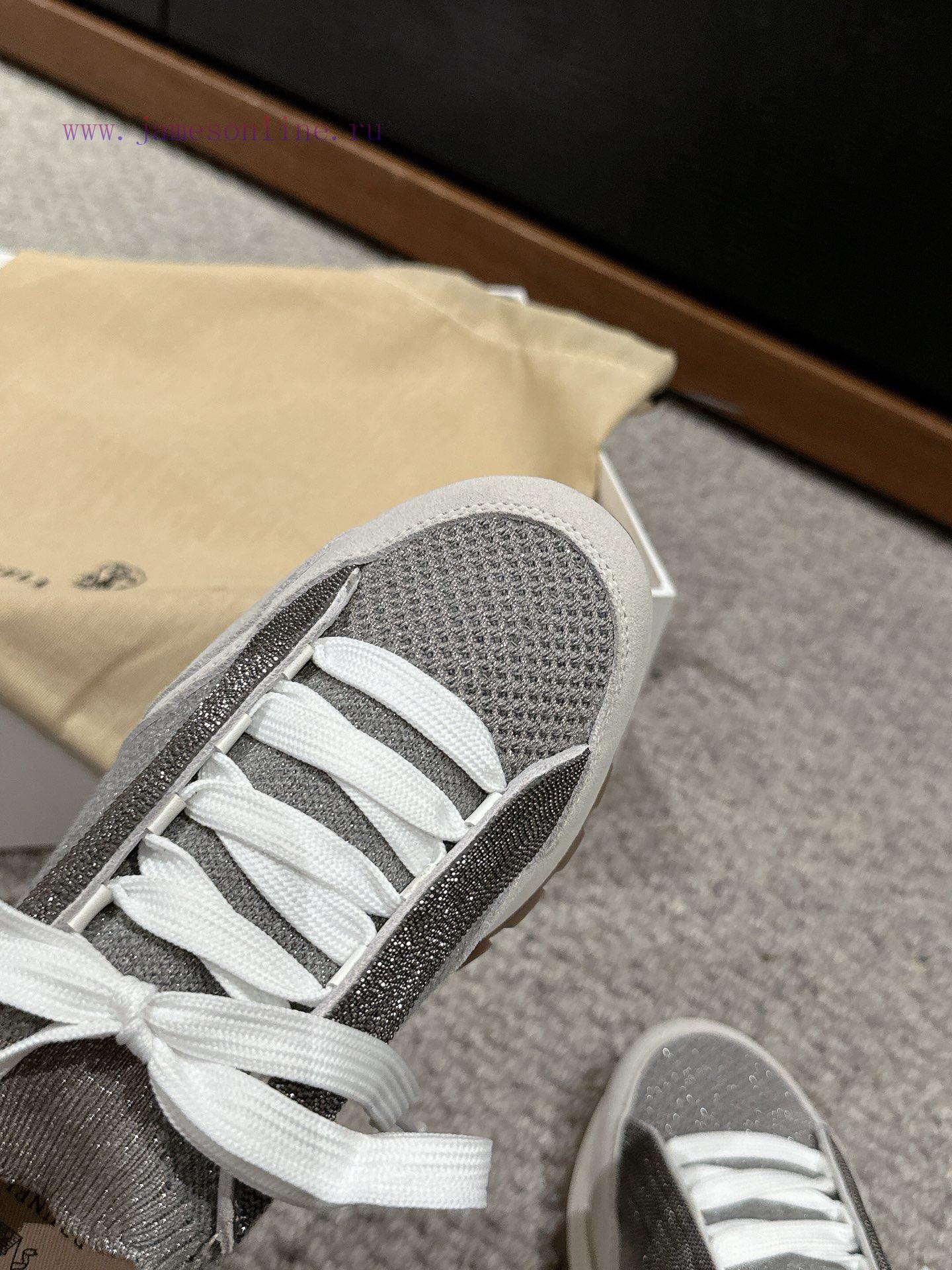 Top Quality PBrunello Cucineli Ss24 New Arrival~Bruneno Cucinelli | New Casual Socks And Sneake kztyjg90 - Image 8