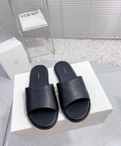 Original Development Of The Row 2024 Summer New Minimalist And Fashionable Flat SlippersImporte am6s9fvs