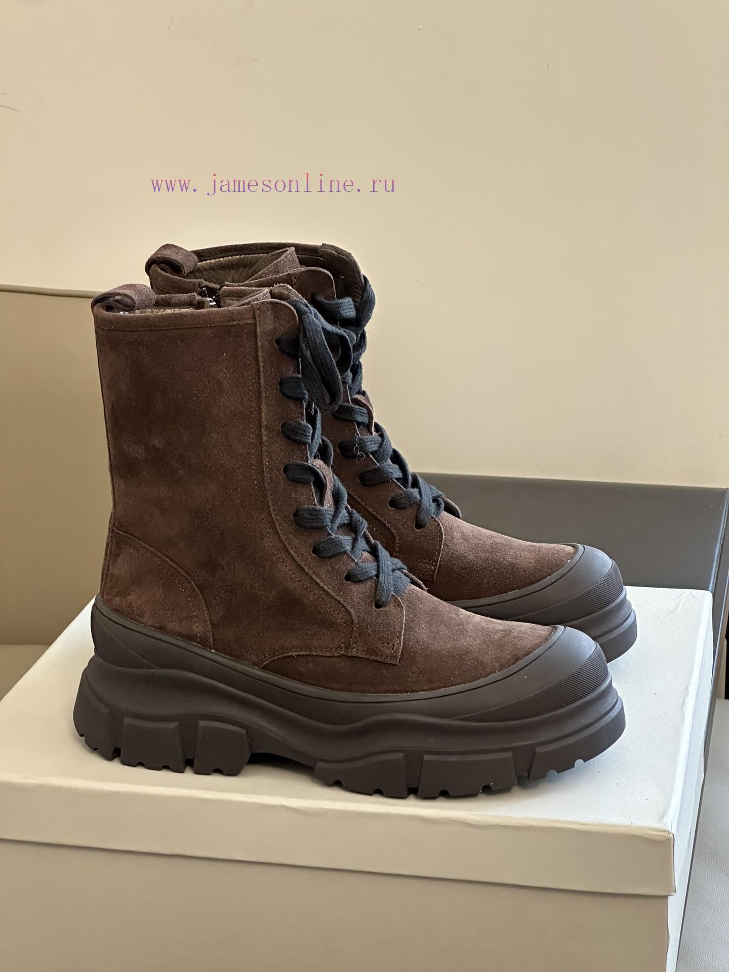 Purchasing Qualitybrunellocucinelli Fw24 New Arrival~BC 2024 Autumn/Winter Motorcycle Boots New nvcopdv4 - Image 2