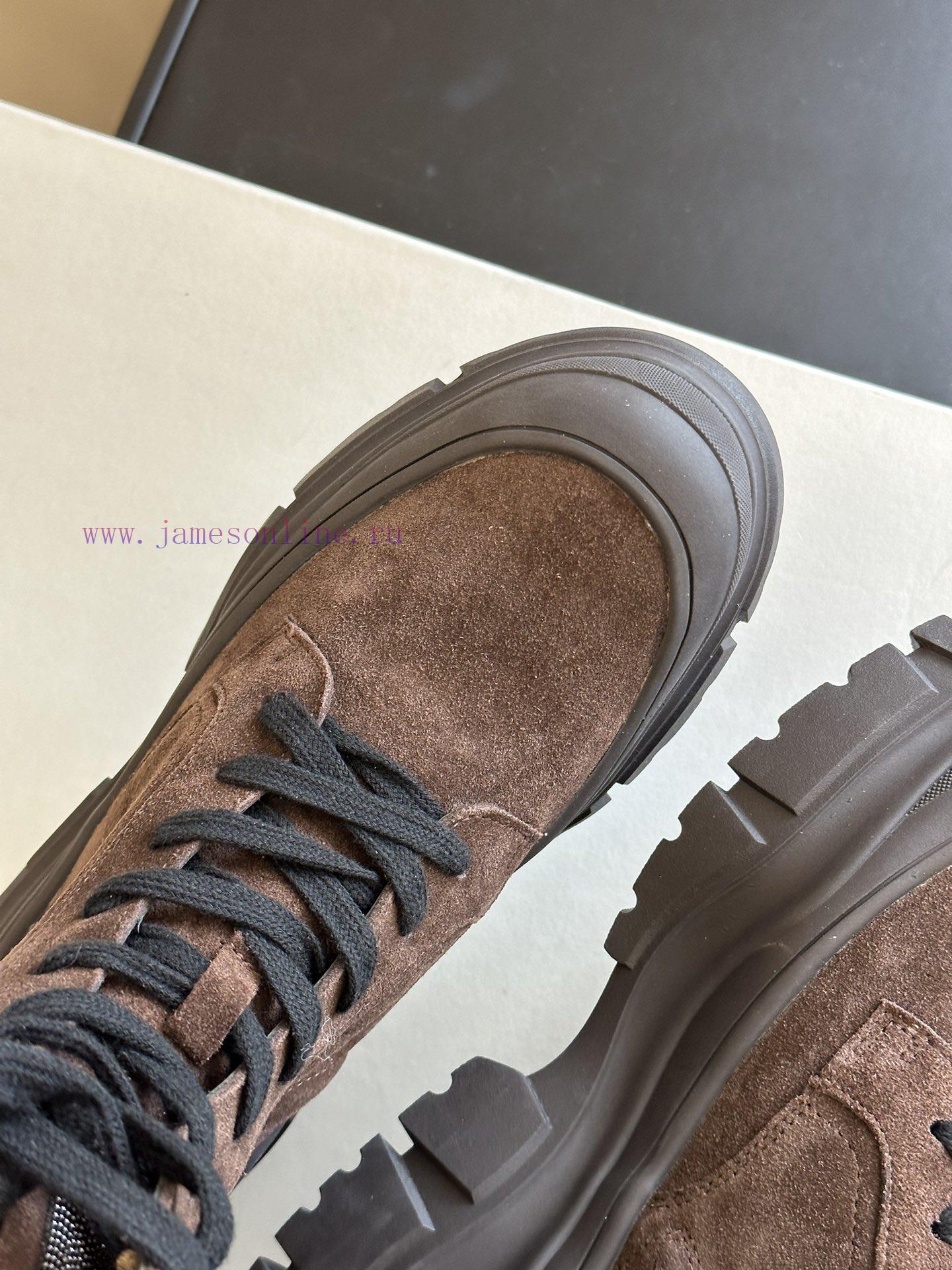 Purchasing Qualitybrunellocucinelli Fw24 New Arrival~BC 2024 Autumn/Winter Motorcycle Boots New nvcopdv4 - Image 6