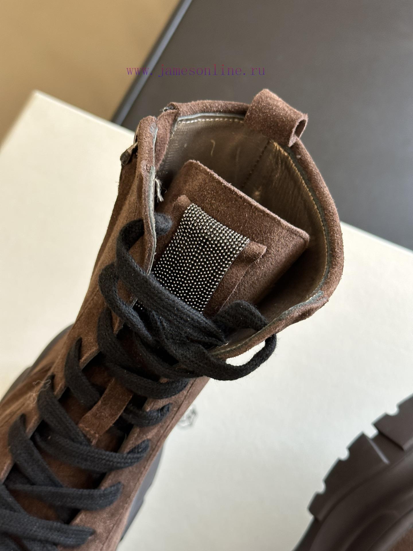 Purchasing Qualitybrunellocucinelli Fw24 New Arrival~BC 2024 Autumn/Winter Motorcycle Boots New nvcopdv4 - Image 7