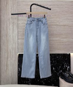 CX0115 New Denim Jeans ️PR Letter Printed Denim Cotton Stretch Jeans Blue Size 26-30Update Ti pdmzvrhq