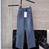 CX0116 New Denim Jeans ️BC Chain ⛓️ Decorative Pocket Denim Cotton Stretch Jeans Blue 36/38/4 kwvw70op