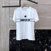T027 T-shirt ️Dior Embroidered Letter Short Sleeved T-shirt White SMLUpdate Time: June 4 2025 cvdl4jvk