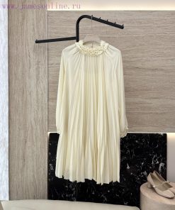 FL018 100% Silk Three-dimensional Cut Stand Up Collar With Fungus Edge Design Long Sleeved Silk ib4uhojw