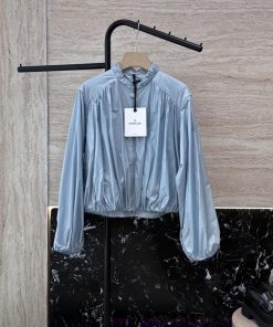 QG115 New Jacket ️Moncler Long Sleeve Sunscreen Long Sleeve Jacket Black Blue Off White Size 4gmux0ui