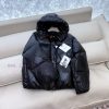 TZ136 Moncler Top Edition Loose 90% White Goose Down JacketBlack 0/1/2Coffee Color 0/1/2Update b43q6u5z