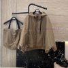 M693 New Camel Velvet Clothing ️Max Zipper 48% Camel Velvet 4% Mulberry Silk Imported Fabric hll89pje