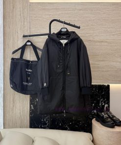 M674 New Camel Velvet Clothing ️Max Zipper 48% Camel Velvet 4% Mulberry Silk Imported Fabric m317d07g