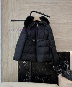 M320 New Down Jacket ️Moncler Top Edition Extra Large Beach Wool Collar 90% White Goose Down uhtmumdy