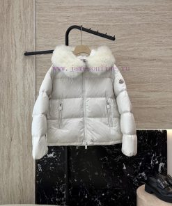 M359 New Down Jacket ️Moncler Top Edition Extra Large Beach Wool Collar 90% White Goose Down 8han2boj