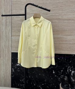 MY064 New Shirt ️100% Cotton Long Sleeved Solid Color Shirt With Five Colors SMLUpdate Time: 8jp9t9ac