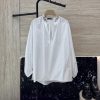 LM002 New Shirt ️MO&Co Handcrafted Nail Diamond Loose White Top XS SMLUpdate Time: March 12 2 er2xp3wo