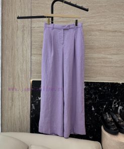 LZ25016 New Pants ️BC 100% Linen Wide Leg Pants Blue Purple SMLUpdate Time: March 18 2025 By qusz9sf1