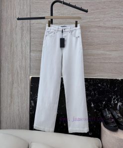 MS004 New Jeans ️Prada Triangle Straight Leg Jeans White 36/38/40/42Update Time: March 21 202 ovfvxts0