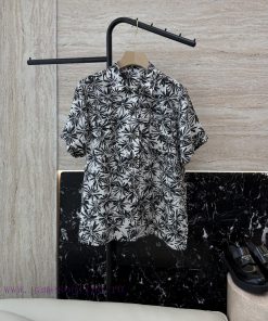 JC049 New Top ️Loro Piana Top Edition 100% Linen Island Vacation Style Printed Top 36/38/40Up 1uvotdiy