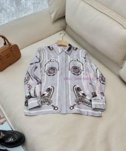 BS0535 New Shirt ️Hermes Positioning 100% Diagonal Silk Shirt 36/38/40/42Update Time: March 2 aejmwzmi