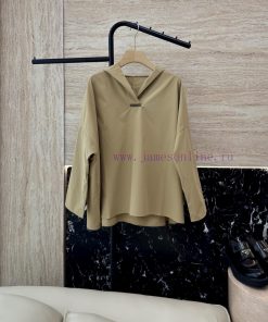 LL007 New Top ️Hooded Casual Style Long Sleeved Shirt Khaki MLUpdate Time: March 26 2025 By D ky7xbagx