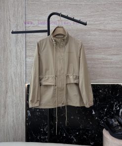 LF008 New Jacket ️Burberry Drawstring Design Slimming Short Jacket Apricot Pink SMLXLUpdate T pxyhgql8