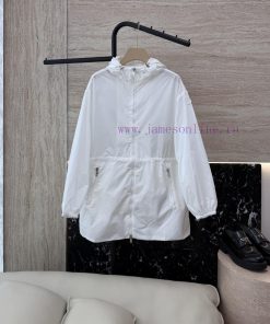 LF014 New Jacket ️Moncler Super Popular Waist Design Zipper Style Sunscreen Jacket In Pink Wh 5y2gbwae
